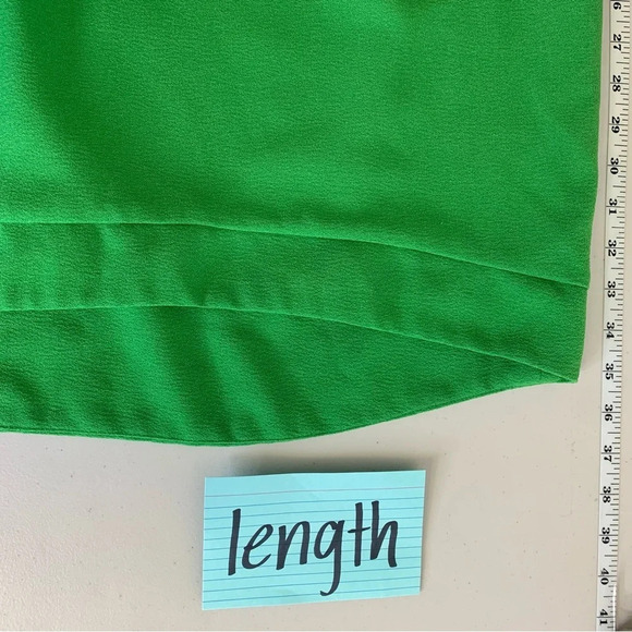 Philosophy Emerald Green Casual Textured Midi Dress Size 10 - Picture 11 of 11